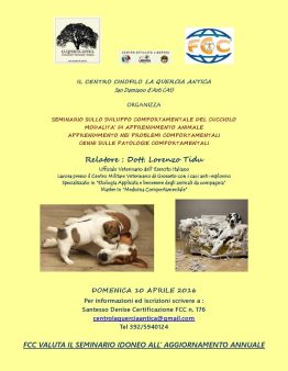 locandina stage 10.04.16